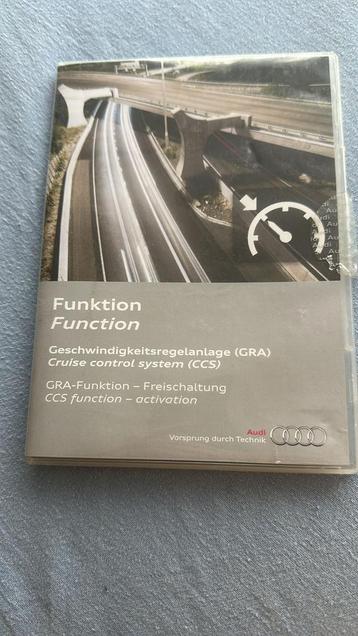Audi A3 Activation document for cruise control system NEW 8V