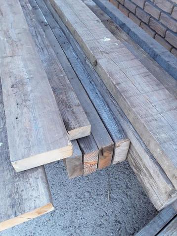 Lot Stelling balken 4,10 lm -3,60 lm - 3,50 lm  22 stuks beschikbaar voor biedingen