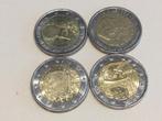 Eurozone lot K 4 x 2 euro verschillende, Postzegels en Munten, Ophalen of Verzenden, 2 euro