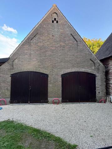 Dubbele Houten Poorten, Ophalen, Gebruikt