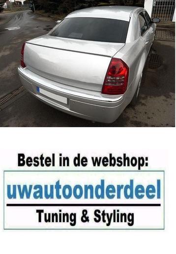 Kofferklep Spoiler Achterklep Hoogglans Mat Zwart Chrysler 3 beschikbaar voor biedingen