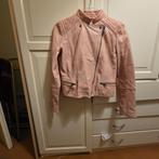 Roze Perfecto leren jas van het merk PEPEJEANS Maat S, Kleding | Dames, Maat 38/40 (M), Pepe, Ophalen of Verzenden, Roze