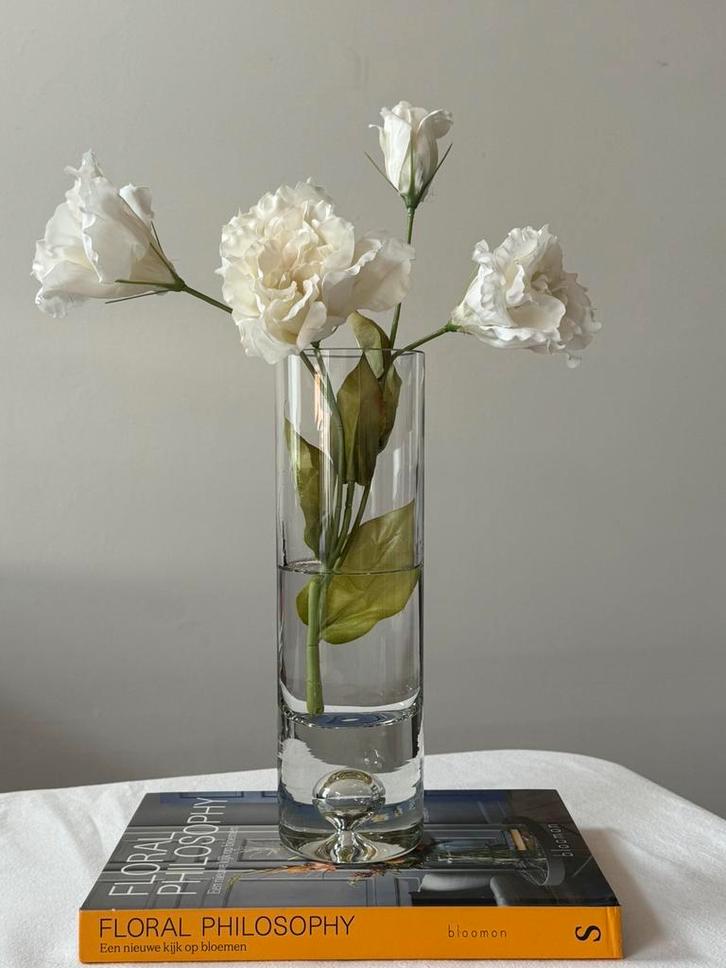 Tapio Wirkkala Glass Vase Iittala Finland, Verzamelen, Swarovski, Zo goed als nieuw, Ophalen of Verzenden