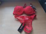 bh setje love 90B nieuw, ANDERE, Verzenden, Rood, Setje