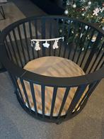 Ronde babybox zwart, Ophalen, Zo goed als nieuw