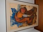 Freddy van Dyck,grote aquarel, Ophalen