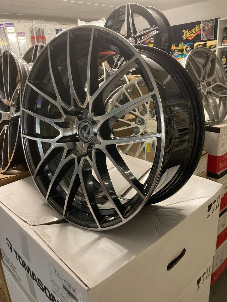 velgenset Tomason TN26 Light 20" 8,5J 5x112 NIEUW, Auto-onderdelen, Banden en Velgen, Velg(en), Zomerbanden, 20 inch, Personenwagen