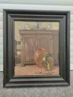 huile sur toile signe joseph pauwels, Antiek en Kunst, Ophalen of Verzenden