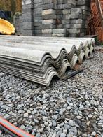 cementvezel golfplaten gratis, Ophalen, Gebruikt, Golfplaat