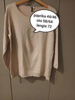 Trui paprika 44, Beige, Maat 42/44 (L), Ophalen of Verzenden, Zo goed als nieuw