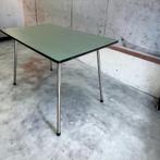 Table formica vert menthe vintage / table de cuisine, Antiquités & Art, Enlèvement ou Envoi