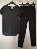 Legging Noppies en licht bloesje maat XS, Kleding | Dames, Ophalen of Verzenden, Zo goed als nieuw, Maat 34 (XS) of kleiner, Zwart