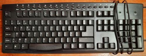 AZERTY Computer Toetsenbord, Computers en Software, Toetsenborden, Zo goed als nieuw, Azerty, Bedraad, Ophalen