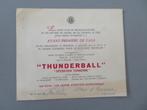 1966 Lions Club Thunderball Sean Connery Eldorado Bxl., Verzenden, Zo goed als nieuw, Film, Foto of Kaart