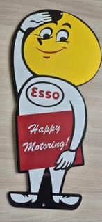 Plaque émaillée Esso Boy 80 cm, Ophalen of Verzenden