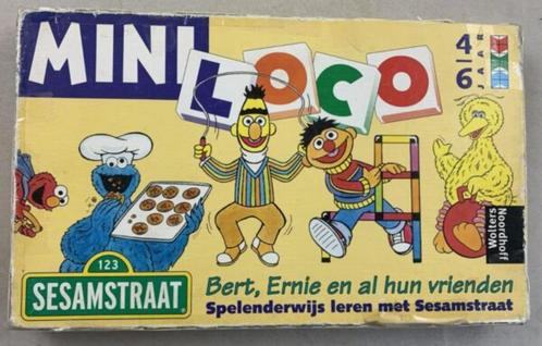 Loco Mini Sesamstraat Basisdoos en 2 Boekjes compleet pakket, Kinderen en Baby's, Speelgoed | Educatief en Creatief, Gebruikt