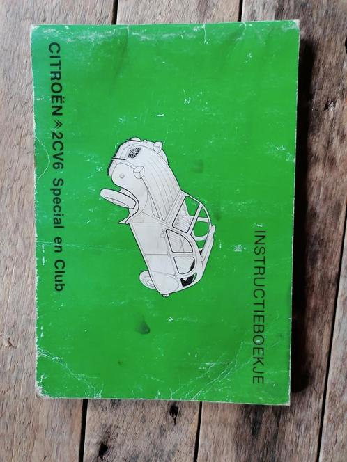 instructieboekje Citroën 2cv6 special en club, Auto diversen, Handleidingen en Instructieboekjes, Ophalen