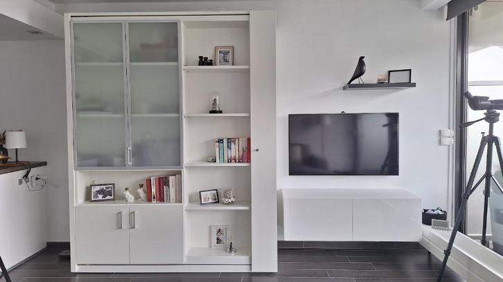 bedkast, Huis en Inrichting, Slaapkamer | Bedden, Gebruikt, Tweepersoons, Ophalen