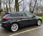 Opel Astra 1.2T M6 - Full Option, Carnet d'entretien, Noir, Cuir et Tissu, Jantes en alliage léger