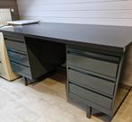 Metalen bureau, Huis en Inrichting, Bureaus, Ophalen, Gebruikt, Bureau