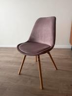 Roze velvet stoelen, Huis en Inrichting, Ophalen, Zo goed als nieuw
