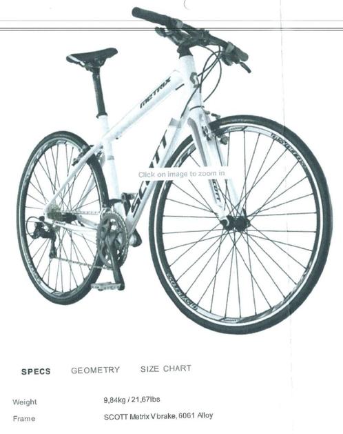 vélo de sport hybride pour femmes en aluminium, Vélos & Vélomoteurs, Vélos | Femmes | Vélos de sport & de randonnée, Utilisé, Autres marques