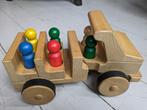 houten speelgoedauto 30cm, Ophalen of Verzenden, Zo goed als nieuw, Duw- of Trekspeelgoed