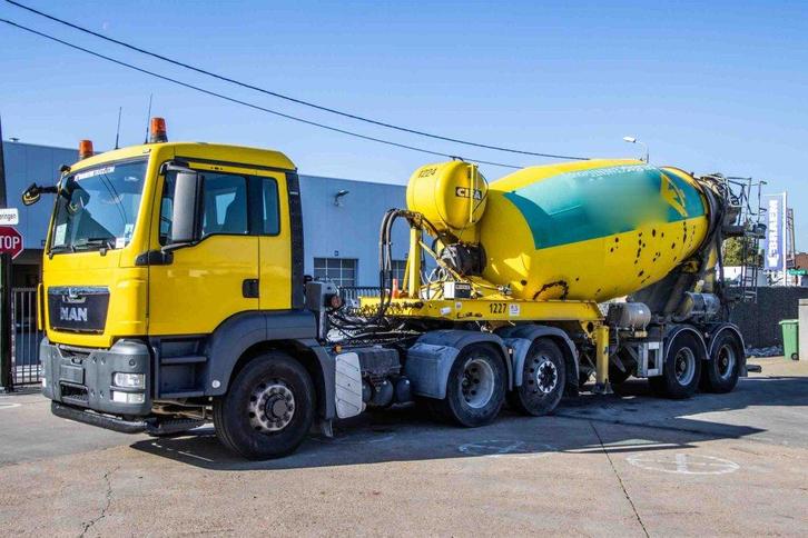 MOL MOL-BETON MIXER/MALAXEUR/MISCHER 10M3, Autos, Camions, Entreprise, Achat, Remorques et Semi-remorques, Autres carburants, TVA déductible