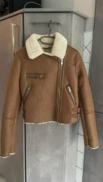 Nieuw BERSHKA tt FURRY JACKET BEIGE S, Kleding | Dames, Beige, Nieuw, Maat 36 (S), Bershka