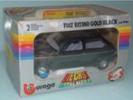 Fiat ritmo gold black 1:24 Bburago, Hobby & Loisirs créatifs, Voitures miniatures | 1:24, Enlèvement, Neuf, Voiture, Burago