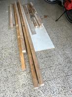 Timmerhout balkjes, Doe-het-zelf en Bouw, Ophalen, Gebruikt, 250 tot 300 cm, 50 mm of meer