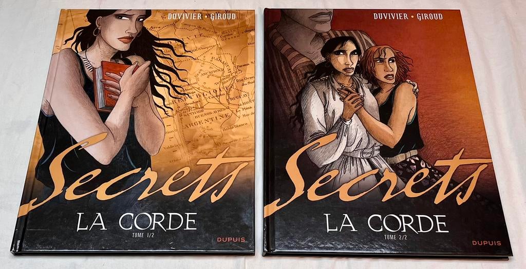 Giroud - Secrets : La corde 1+2 - FR versie - Nieuwstaat, Boeken, Stripverhalen, Ophalen of Verzenden