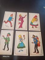 6 Stickers Kuifje Bel vision 1973, Ophalen of Verzenden, Zo goed als nieuw