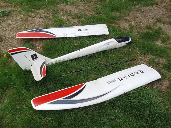 Parkzone radian pro, Hobby en Vrije tijd, Modelbouw | Radiografisch | Vliegtuigen, Gebruikt, Elektro, Ophalen