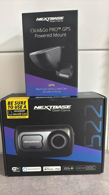 Nextbase 522 gw and click pro, Enlèvement, Comme neuf