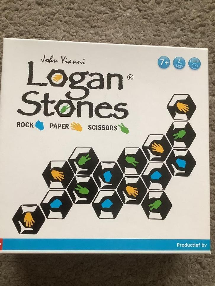 Spel Logan Stones, Hobby en Vrije tijd, Gezelschapsspellen | Overige, Zo goed als nieuw, Een of twee spelers, Ophalen