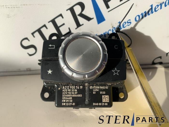 MMI schakelaar van een Mercedes E-Klasse, Auto-onderdelen, Ophalen of Verzenden, 3 maanden garantie, Gebruikt, Mercedes-Benz