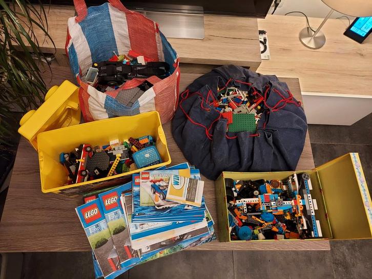 LEGO in bulk +/- 10 kg, Kinderen en Baby's, Speelgoed | Bouwstenen, Ophalen