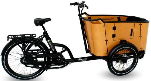 Qivelo Force elektrische bakfiets driewieler e-bike fietsen, Vélos & Vélomoteurs, Vélos | Unicycles, Neuf, Électrique, Enlèvement ou Envoi