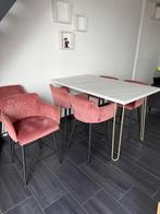 Tafels met 6 stoelen, Ophalen, Zo goed als nieuw