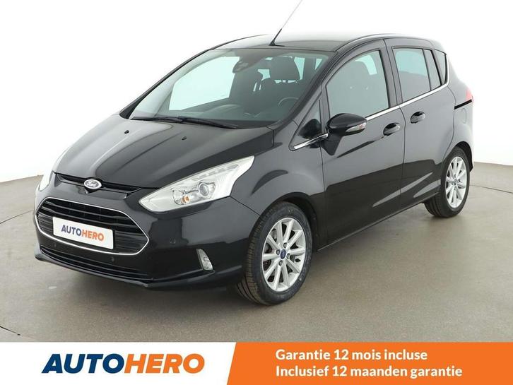 Ford B-MAX 1.0 EcoBoost Titanium (bj 2017), Auto's, Ford, Te koop, B-Max, ABS, Airbags, Airconditioning, Bluetooth, Boordcomputer