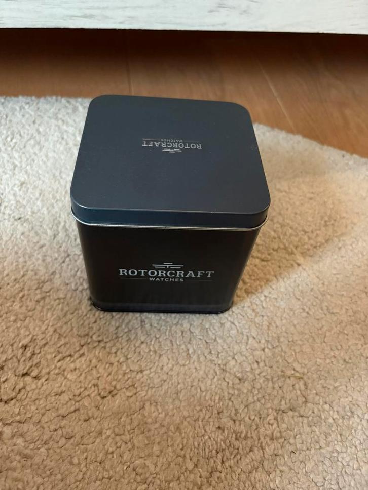 Horloge Rotorcraft Limited Edtition, Handtassen en Accessoires, Horloges | Heren, Zo goed als nieuw, Staal, Ophalen