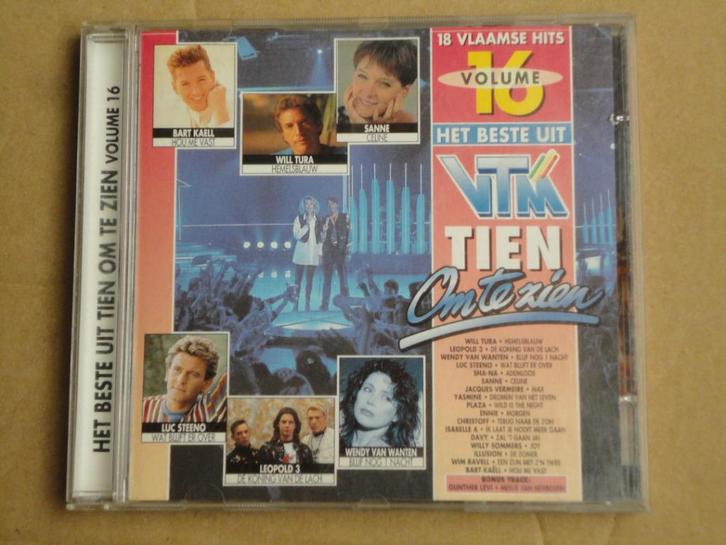 CD Tien Om Te Zien 16 WENDY VAN WANTEN / SHA-NA /CHRISTOFF, Cd's en Dvd's, Cd's | Nederlandstalig, Ophalen of Verzenden