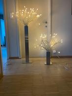 2 Led lampen/ vloer en staanlzmp, Huis en Inrichting, Overige materialen, 100 tot 150 cm, Landelijk, Zo goed als nieuw