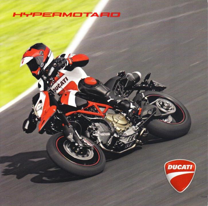 Ducati Hypermotard brochure, Motoren, Handleidingen en Instructieboekjes, Ducati, Ophalen of Verzenden