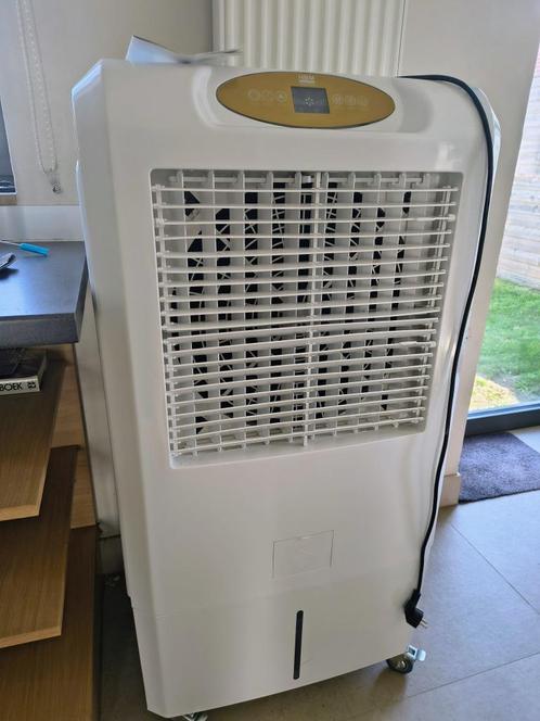 HBM luchtkoeler, Elektronische apparatuur, Ventilatoren, Zo goed als nieuw, Vloerventilator, Ophalen