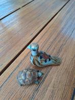 Duo vintage decoratieve beeldjes, Antiek en Kunst, Ophalen of Verzenden