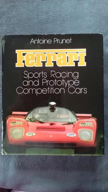 „Ferrari-wedstrijdauto's voor sportracen en prototypes” A.P. beschikbaar voor biedingen