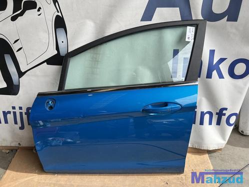 FORD FIESTA 7 Blauw 8CPC Links voor deur portier 2008-2017, Auto-onderdelen, Carrosserie, Deur, Ford, Voor, Links, Gebruikt