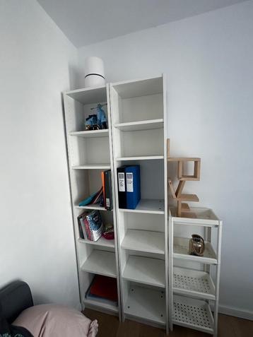 Boekenkasten te koop, 25 à 50 cm, Avec tablette(s), Comme neuf, Enlèvement